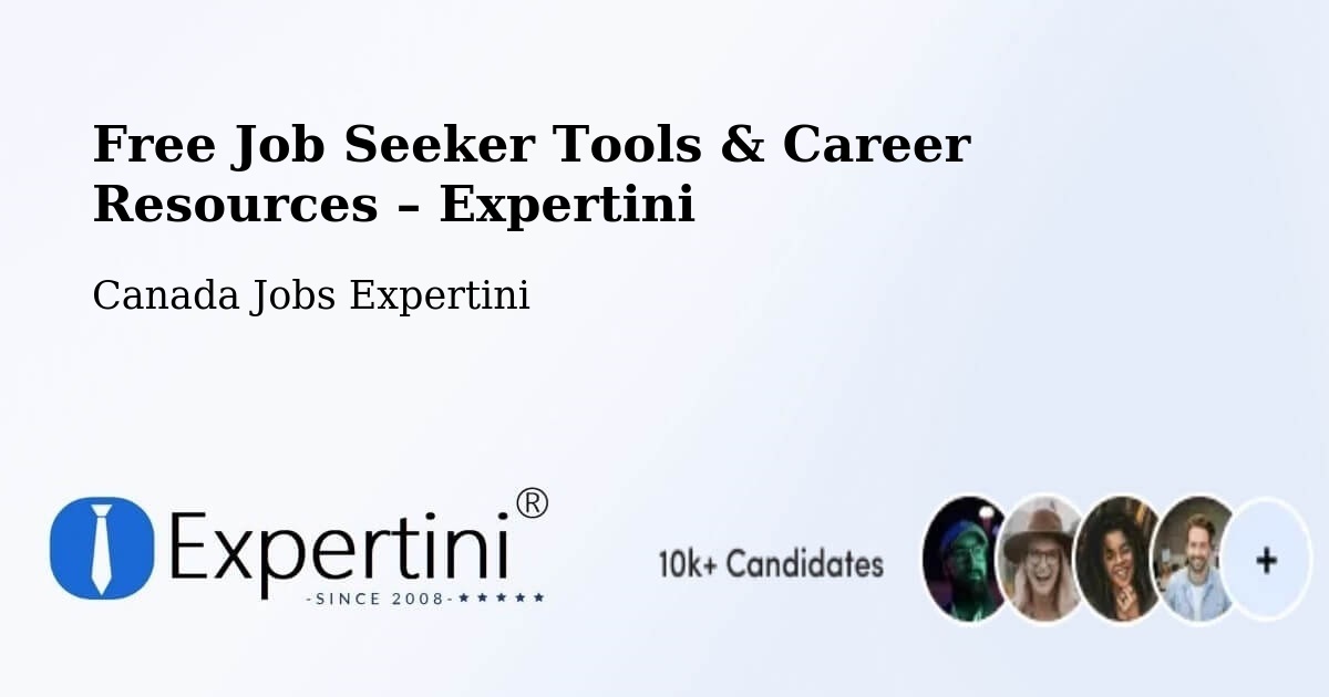 Free Job Seeker Tools & Career Resources – Parry Sound - Parry Sound, Canada Jobs Expertini