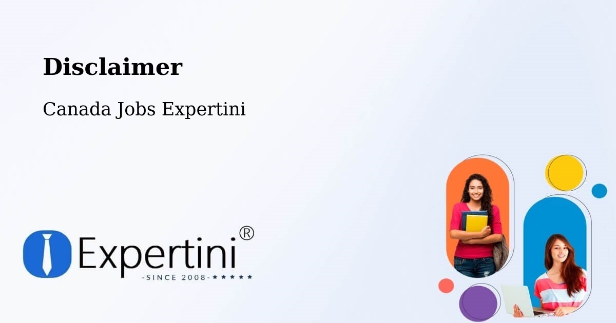 Disclaimer – Parry Sound - Canada Jobs Expertini